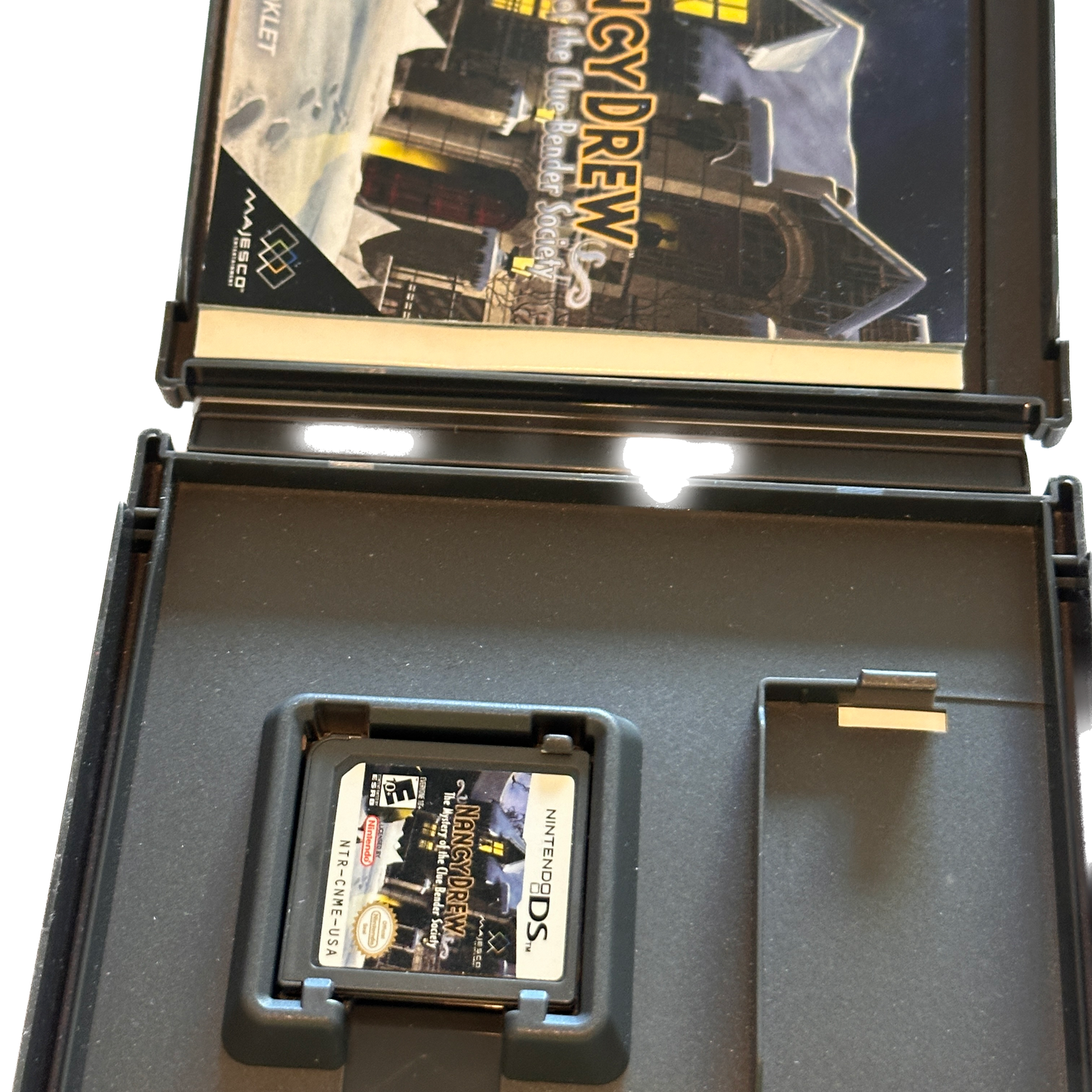 Nancy Drew The Mystery of The Clue Bender Society Nintendo DS Complete in Box