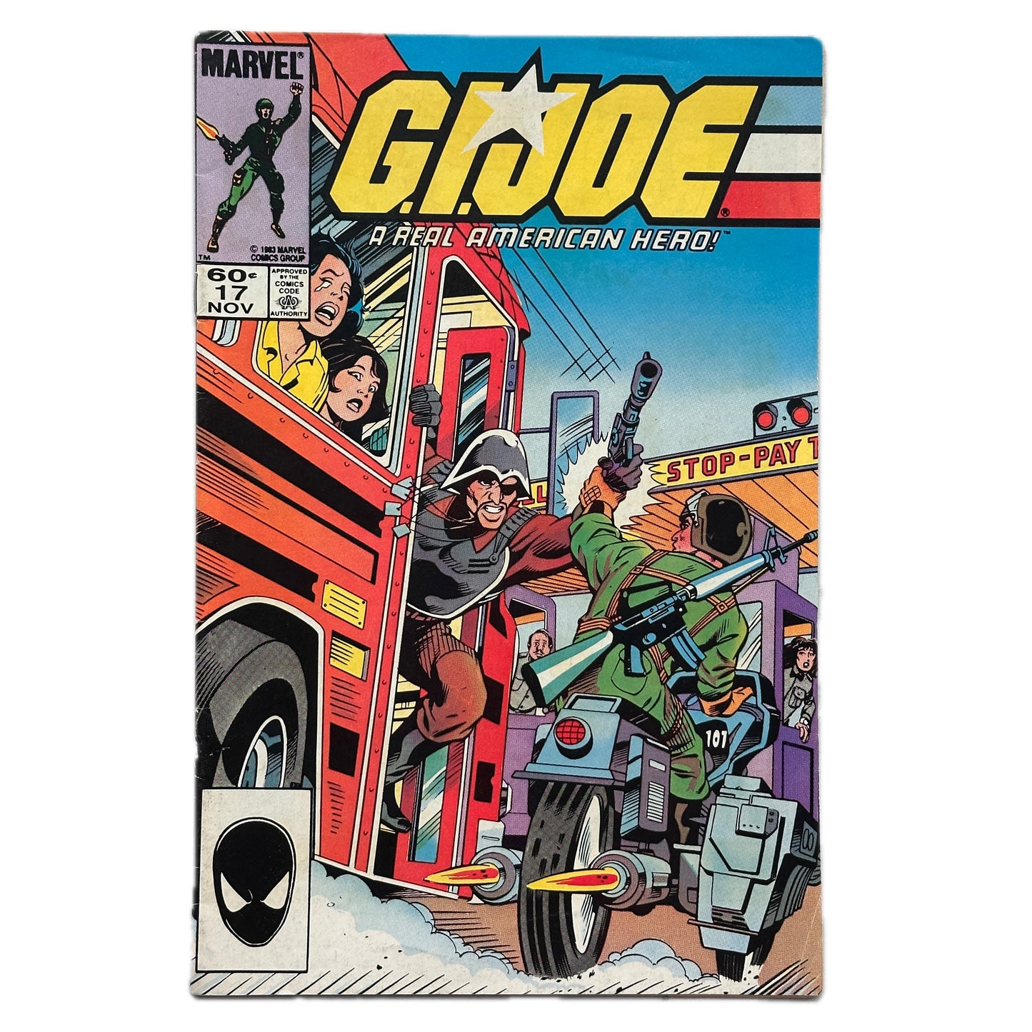 G.I. Joe: A Real American Hero #17 1983 Marvel Comics