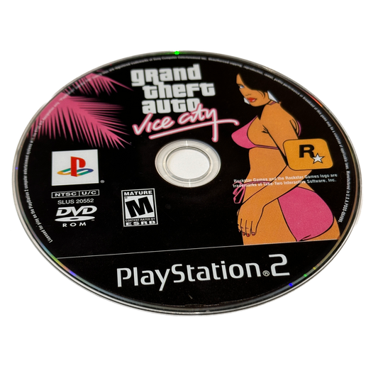 Grand Theft Auto Vice City Sony PS2 Playstation 2 Loose
