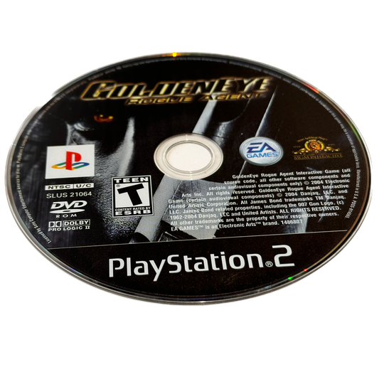 GoldenEye Rogue Agent Sony PS2 Playstation 2 Loose Disc
