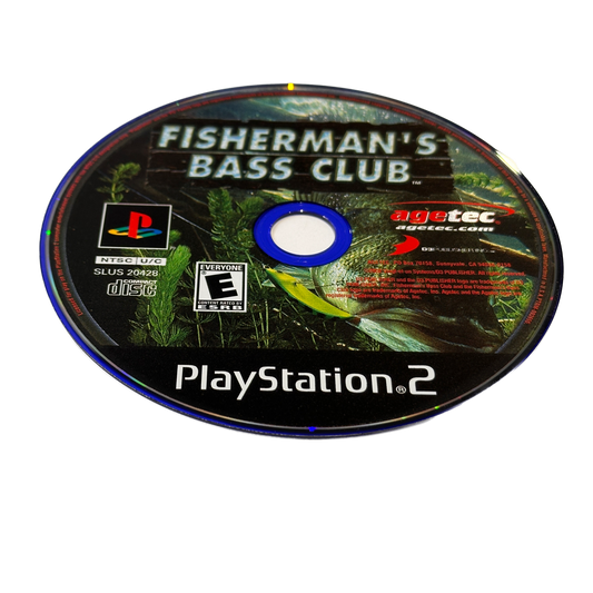 Fisherman's Bass Club Sony PS2 Playstation 2 Loose Disc