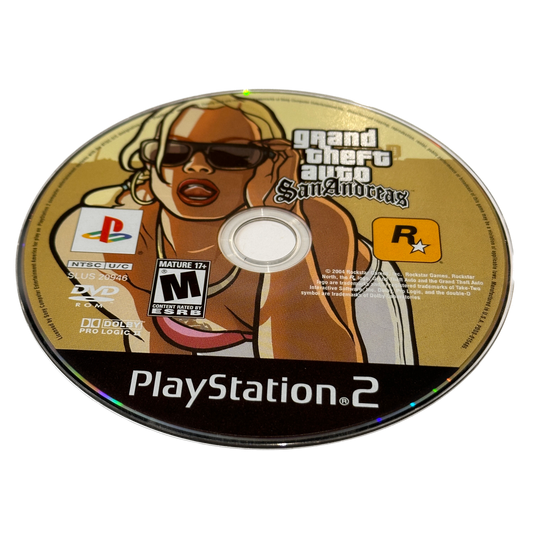 Grand Theft Auto San Andreas Sony PS2 Playstation 2