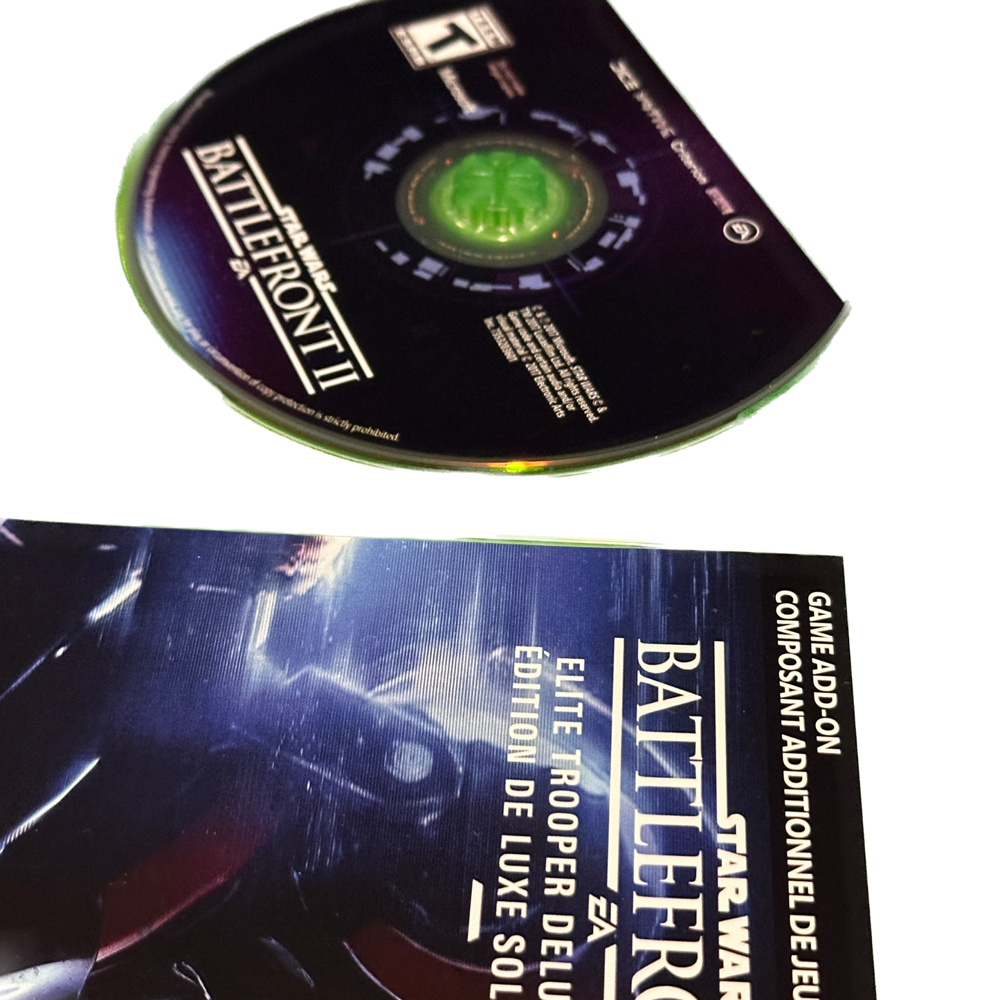 Star Wars Battlefront II Elite Trooper Deluxe Edition Xbox One Complete in Box