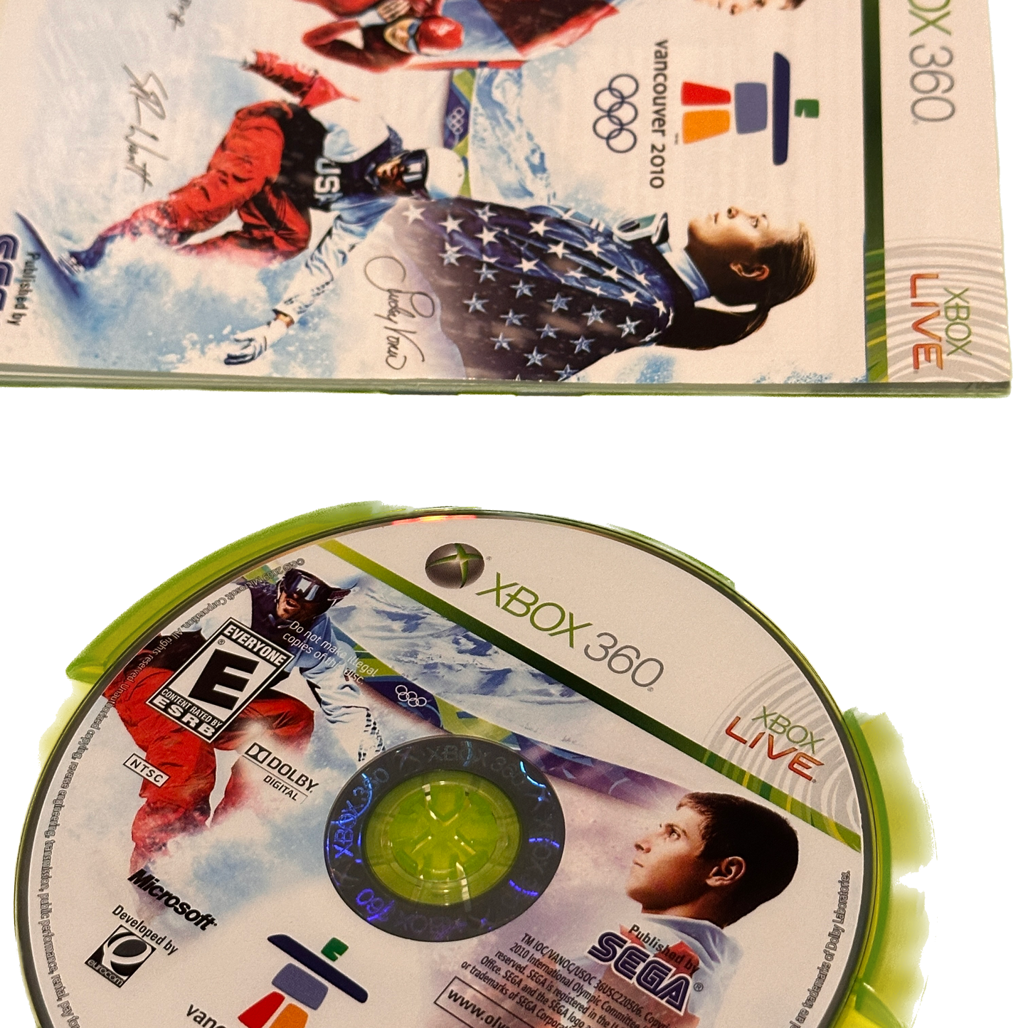Vancouver 2010 Olympics XBox 360 Complete in Box