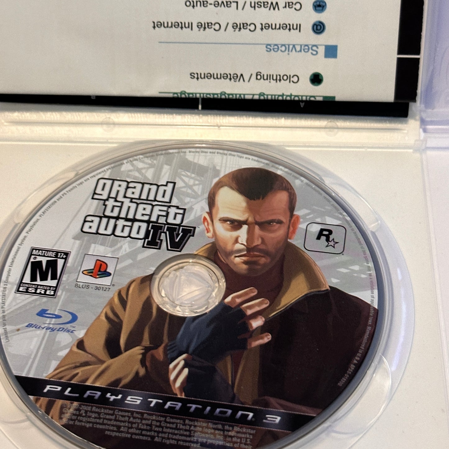 Grand Theft Auto IV Sony PS3 Playstation 3 Complete in Box