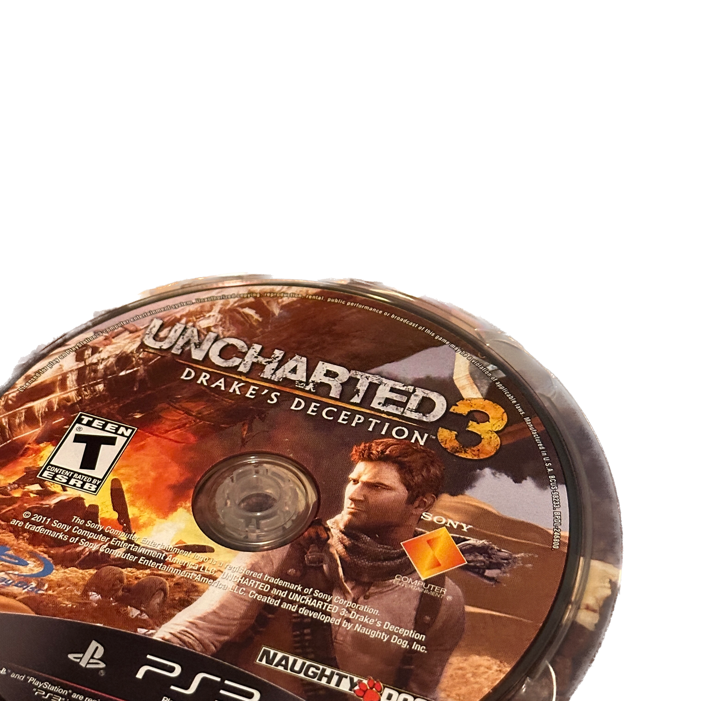 Uncharted 3 Drake's Deception Steelbook Sony PS3 Playstation 3 Complete in Box