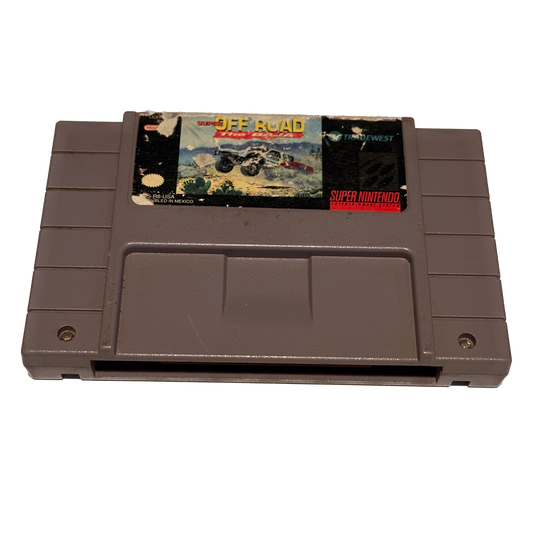Super Off Road The Baja Super Nintendo Entertainment System SNES Game Cart