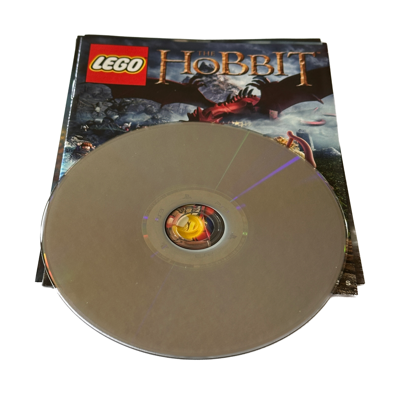 Lego The Hobbit Sony PS4 Playstation 4 Loose Disc Manual & Codes
