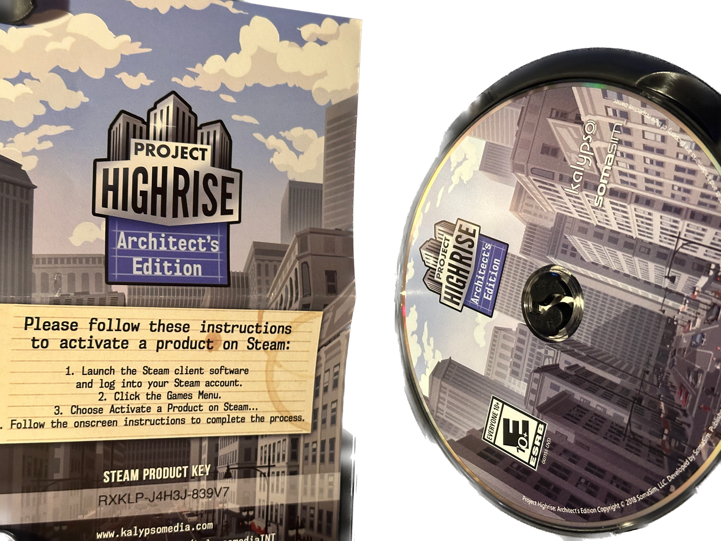 Project High Rise PC Complete in Box With Codes
