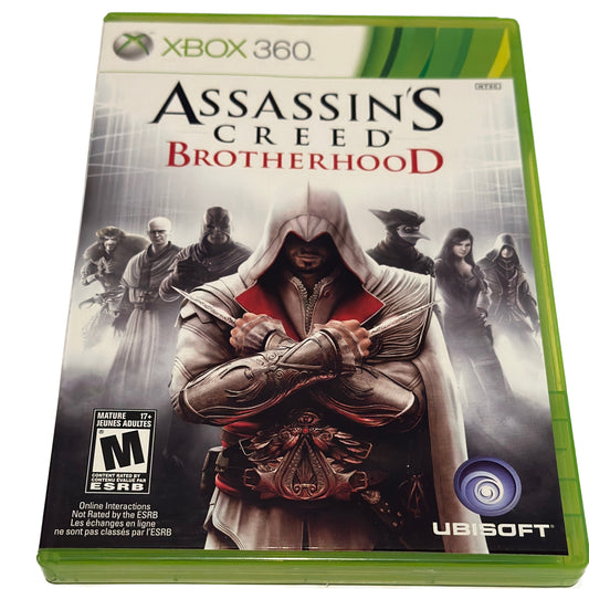 Assassins Creed Brotherhood Xbox 360 Complete in Box