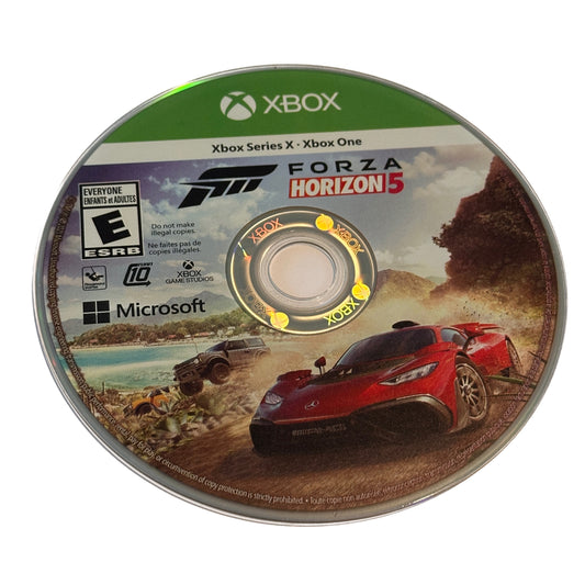 Forza Horizon 5 box One & Xbox Series X Loose Disc