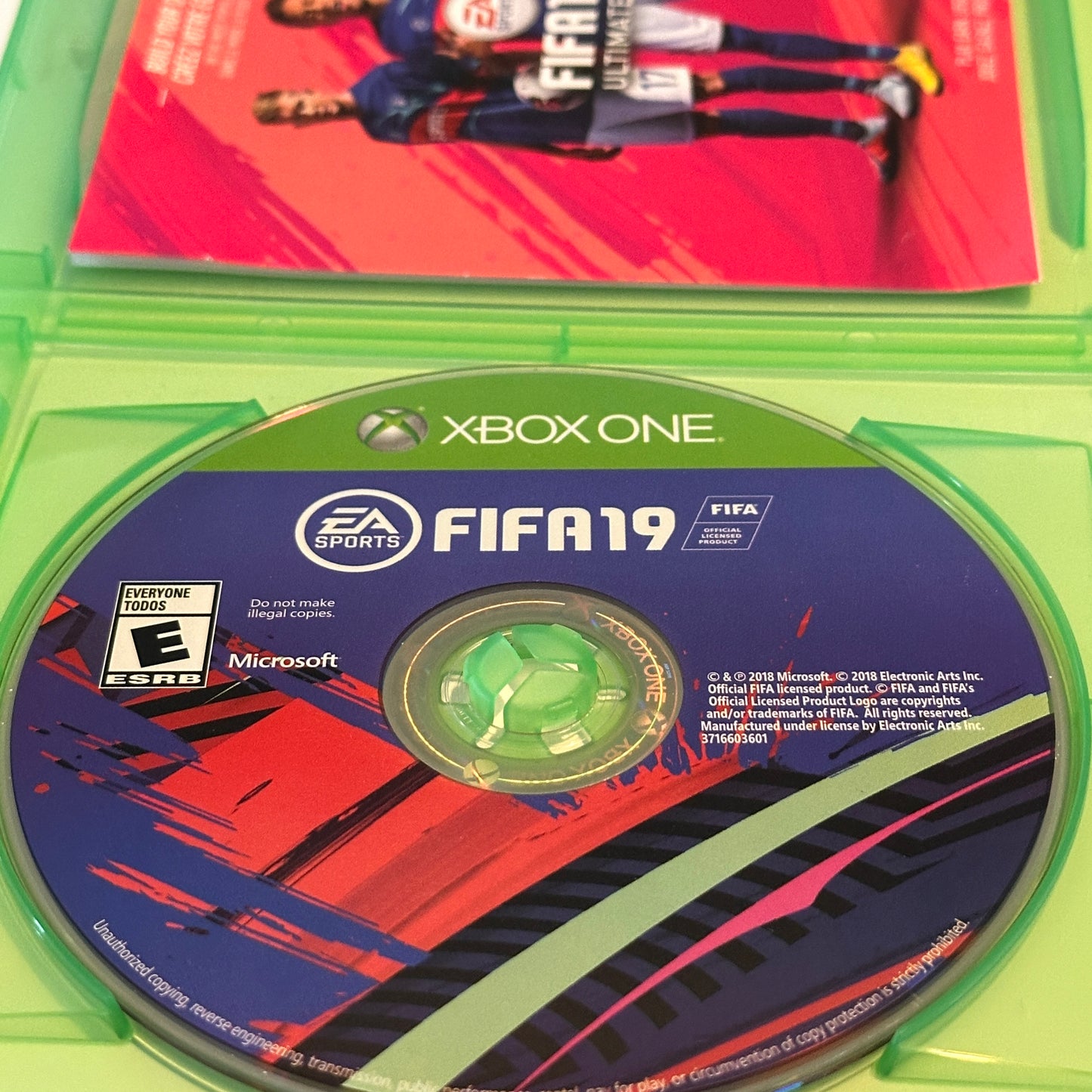 EA Sports Fifa 19 Xbox One Complete in Box