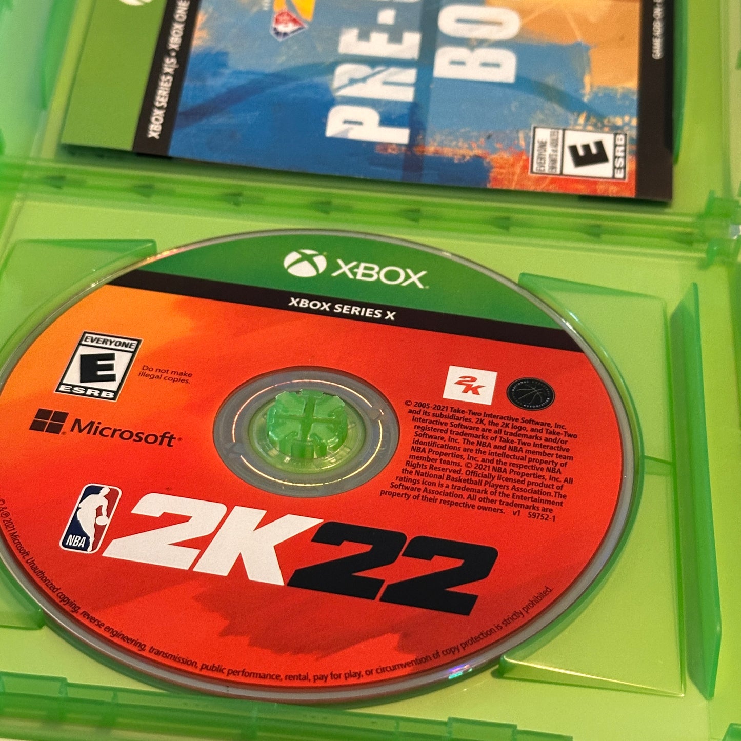 NBA 2K22 (75th Anniversary Edition) Xbox Series X Complete in Box