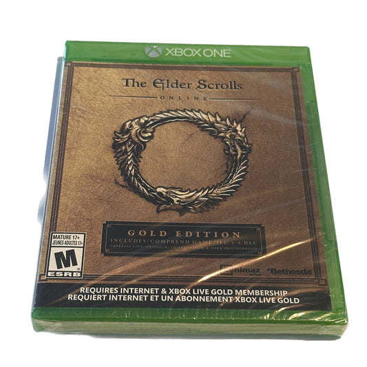 The Elder Scrolls Online Gold Edition Xbox One Factory Sealed