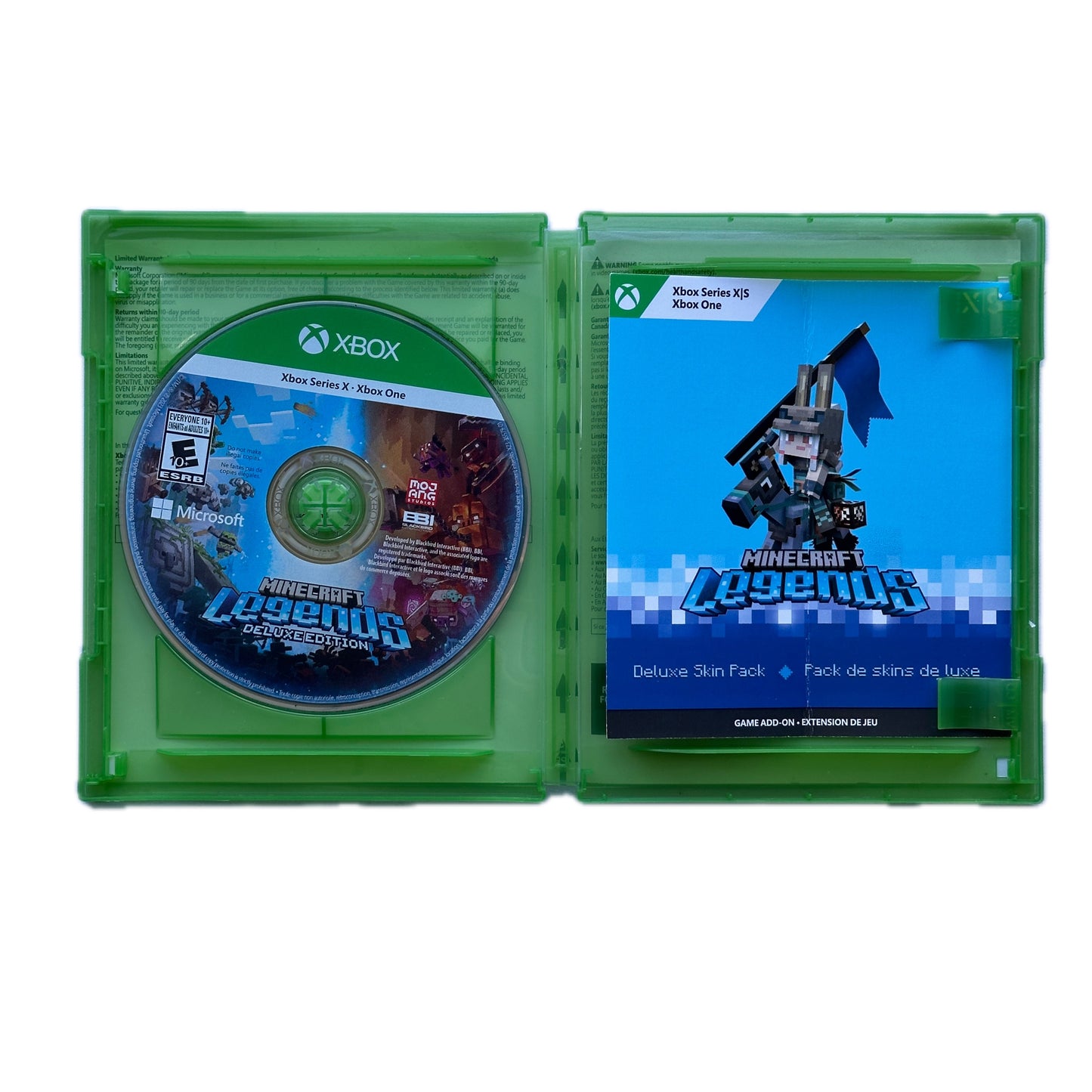 Minecraft Legends Deluxe Edition Xbox Series X & Xbox One Complete in Box