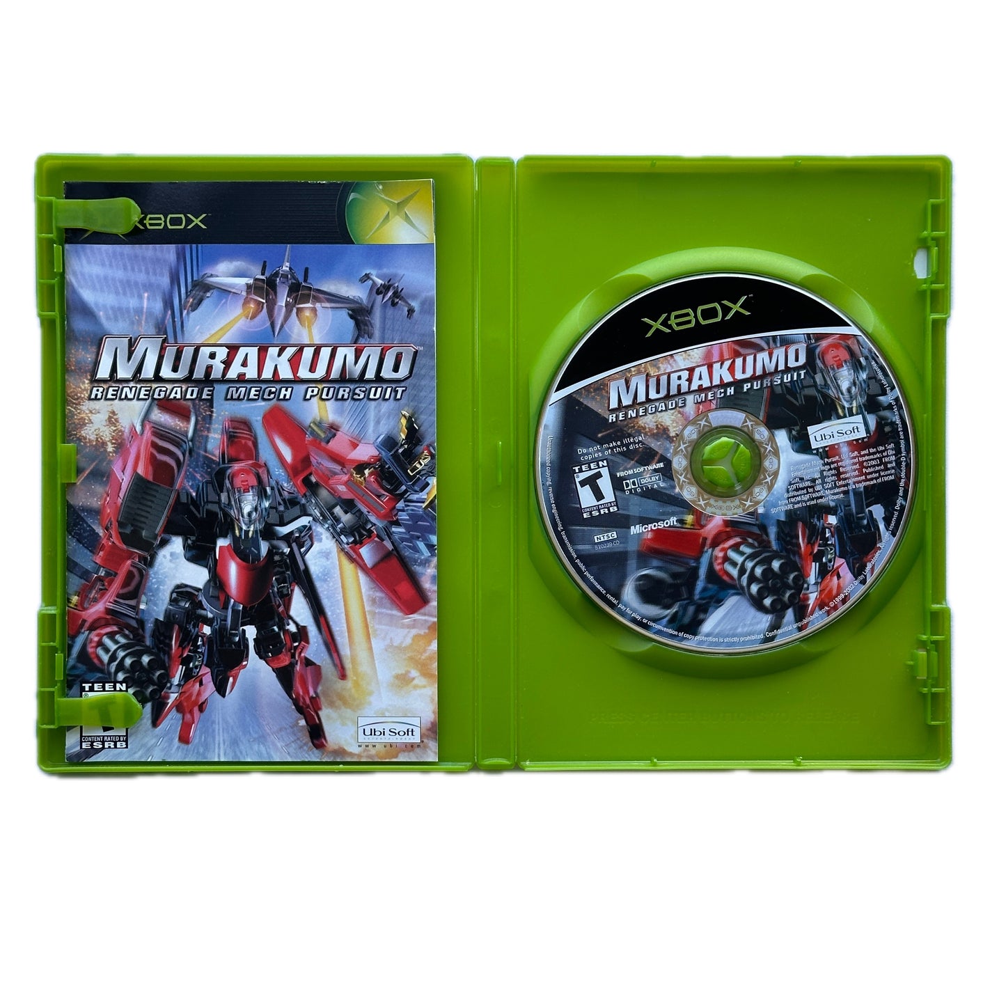 Murakumo Renegade Mech Pursuit Xbox Complete in Box
