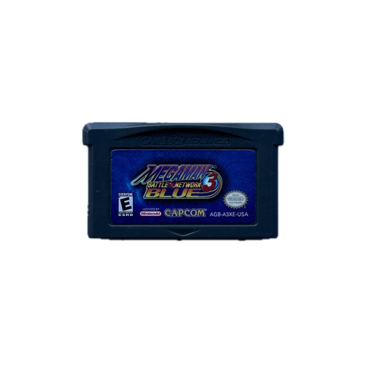 Game cartridge for 'Mega Man Battle Network 5' on a white background