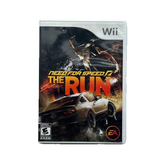 Need For Speed on The Run Nintendo Wii Complete in Box