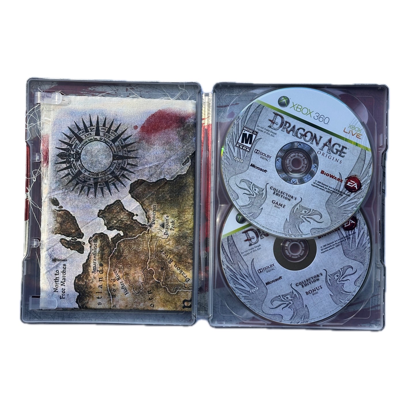 Dragon Age Origins Steelbook Xbox 360 Complete in Box