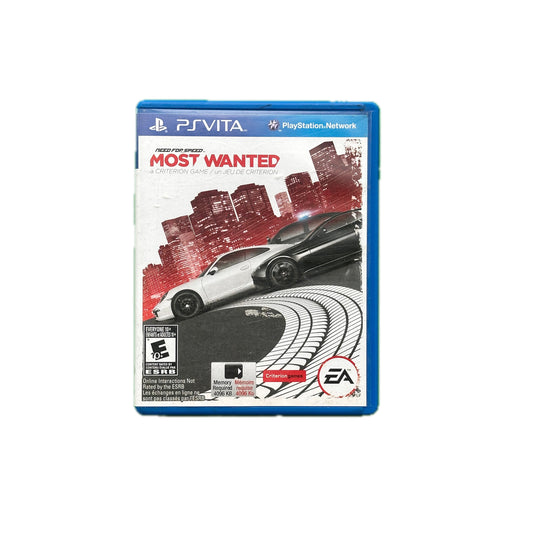 Need For Speed Most Wanted PS Vita Complete in Box