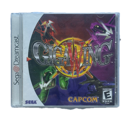 Giga Wing Sega Dreamcast Complete in Box