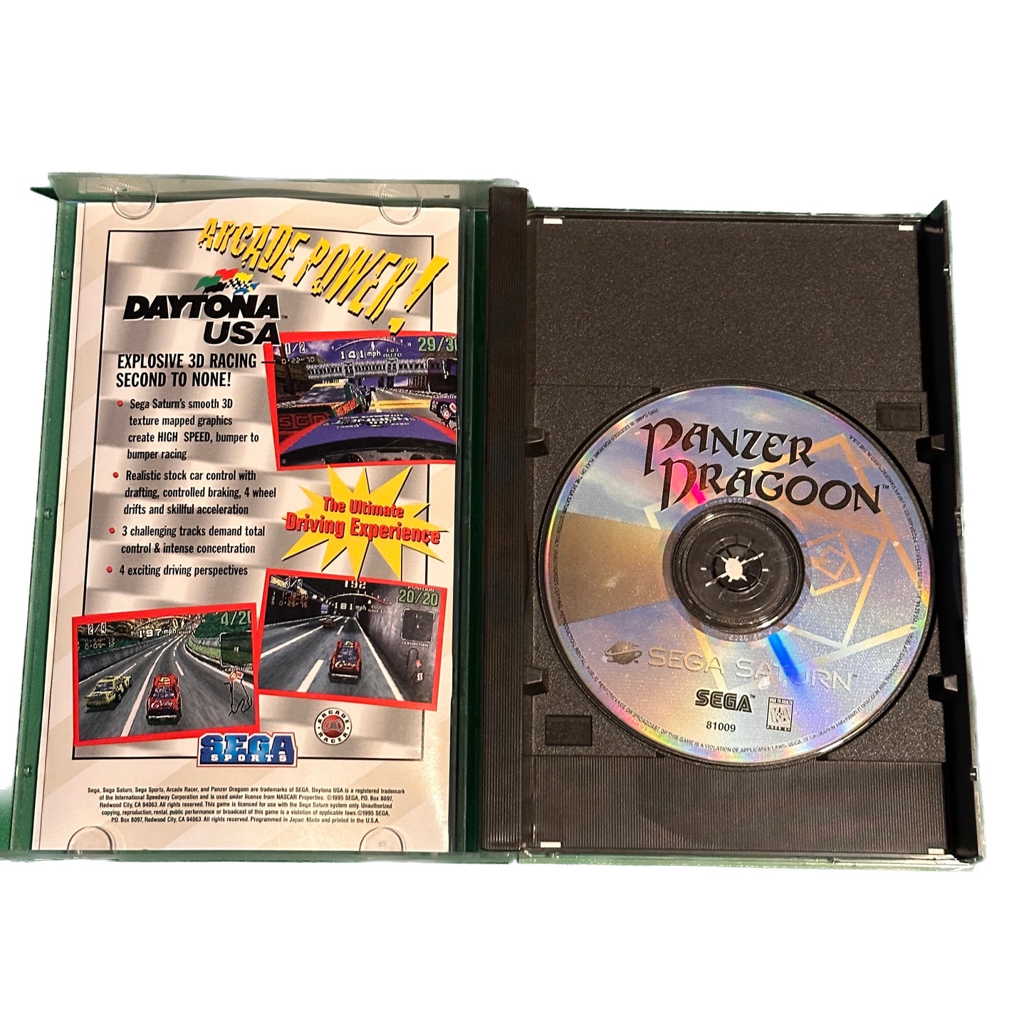 Panzer Dragoon Sega Saturn Complete in Box