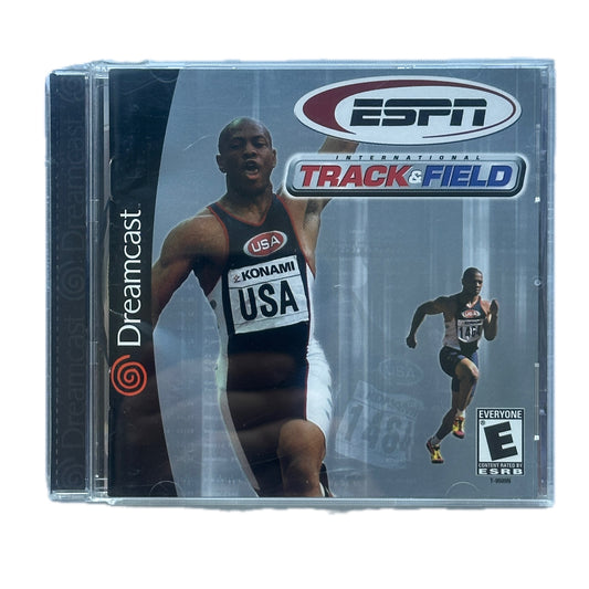 ESPN Track & Field Black Label Sega Dreamcast Complete in Box
