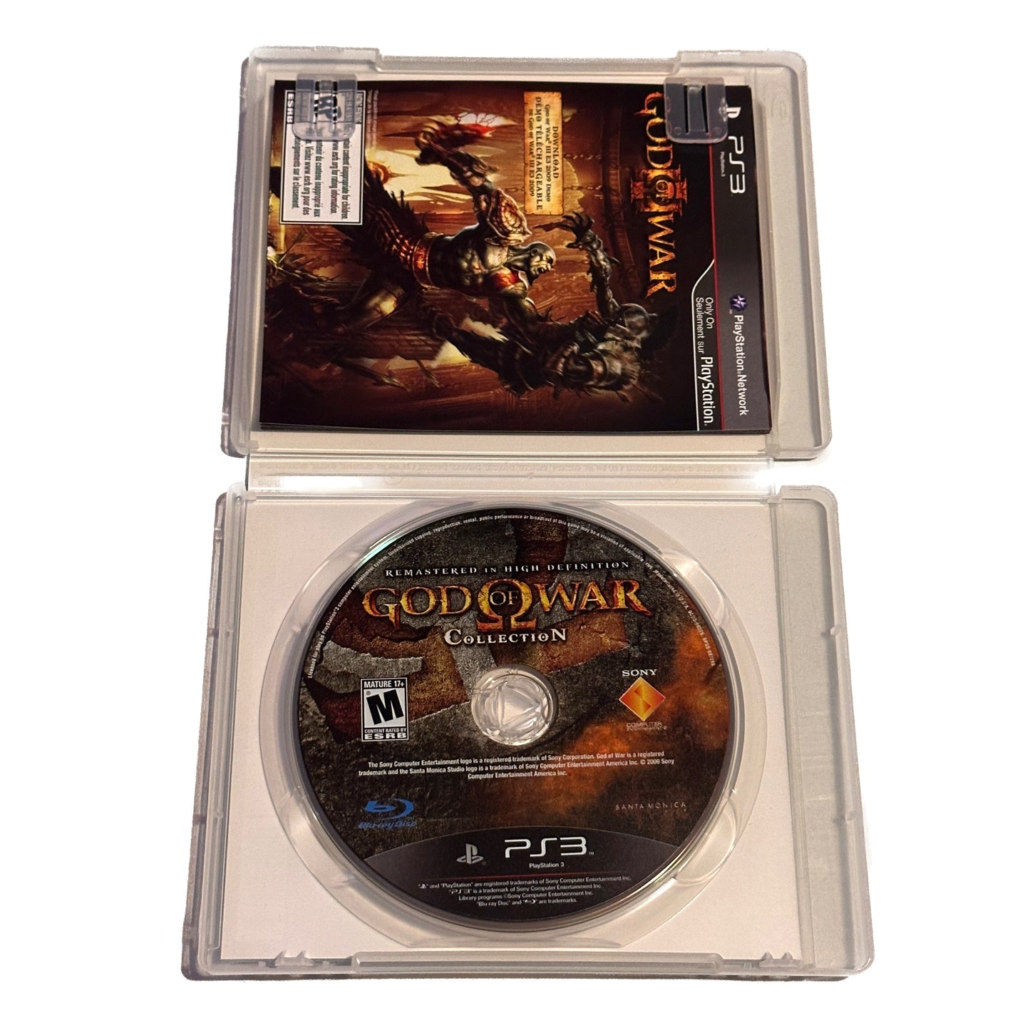 God of War Collection Sony PS3 Playstation 3 Complete in Box