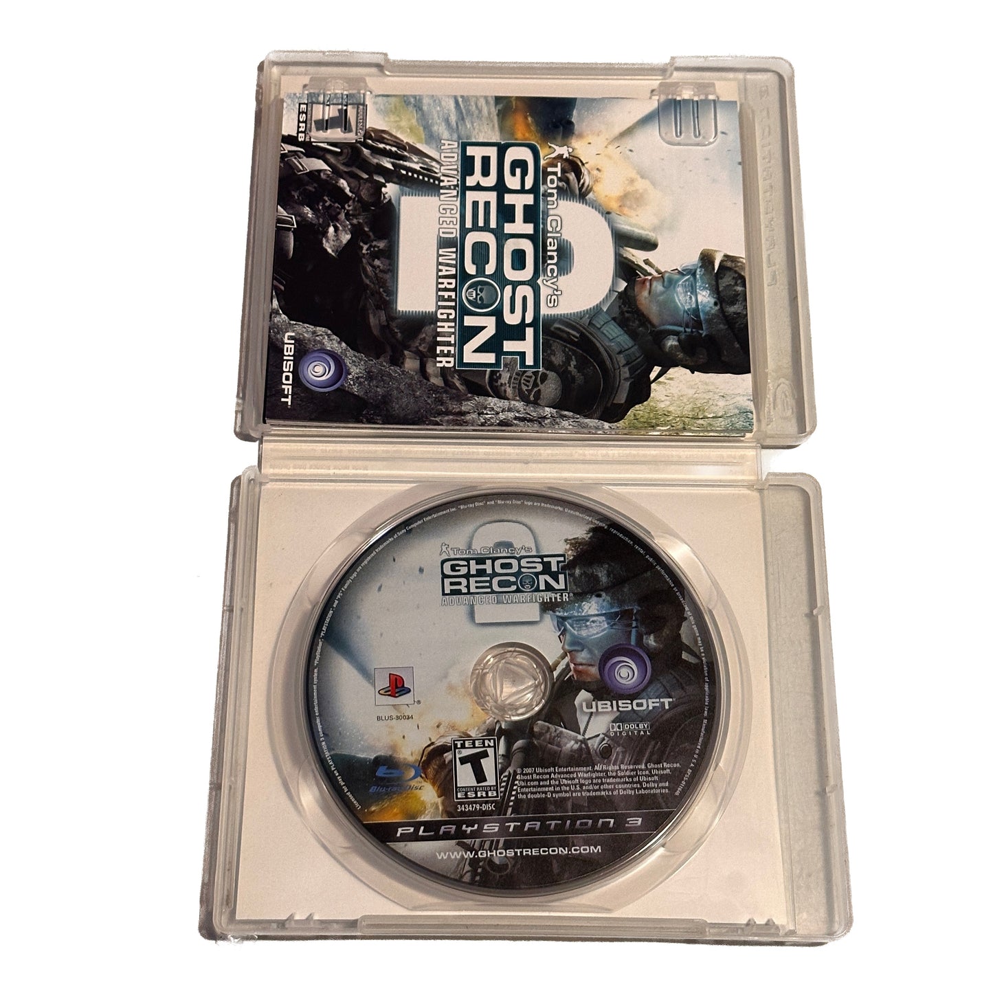 Tom Clancy's Ghost Recon 2 Advanced Warfighter Sony PS3 Playstation 3 Complete in Box