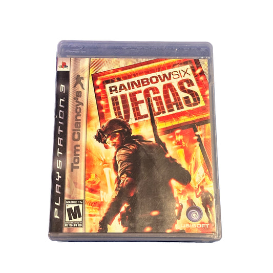 Tom Clancy's Rainbow Six Vegas Sony PS3 Playstation 3 Complete in Box