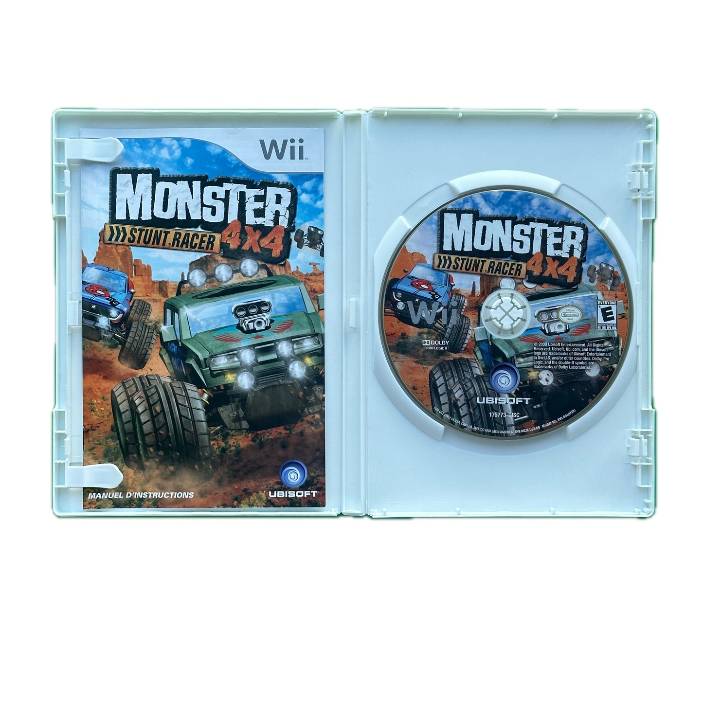 Monster 4x4 Stunt Racer Nintendo Wii Complete in Box