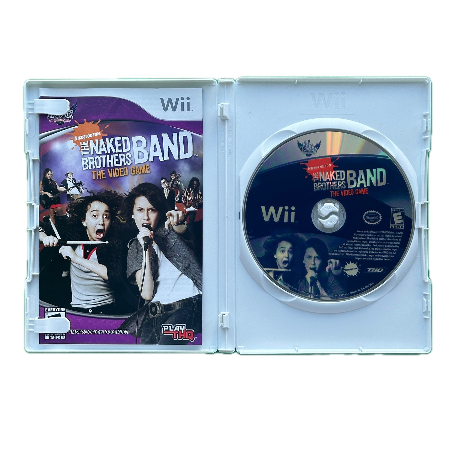 The Naked Brothers Band Nintendo Wii Complete in Box