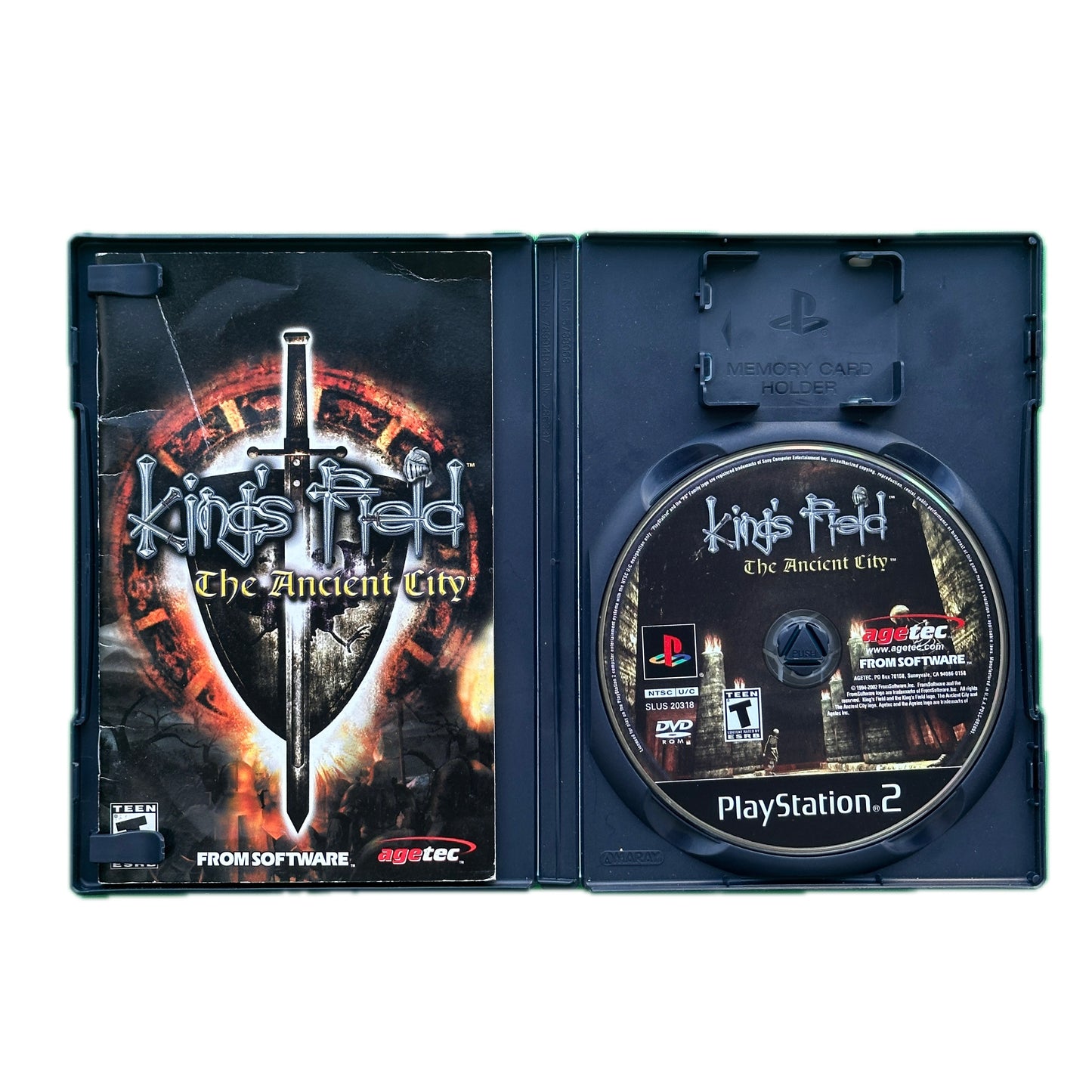 King' s Field Ancient City Sony PS2 Playstation 2 Complete in Box