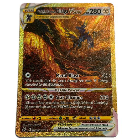 Origin Forme Dialga V Star GG68/GG70 Pokémon Crown Zenith Near Mint