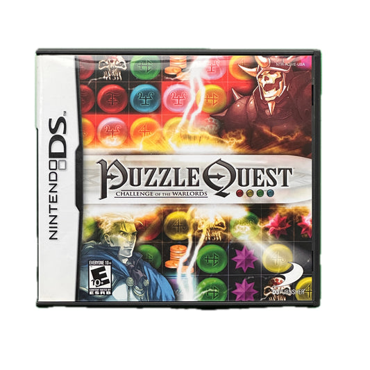 Puzzle Quest Challenge of the Warlords Nintendo DS Complete in Box