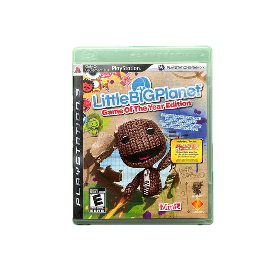 Little Big Planet Game of The Year Edition Sony PS3 Playstation 3 Complete in Box
