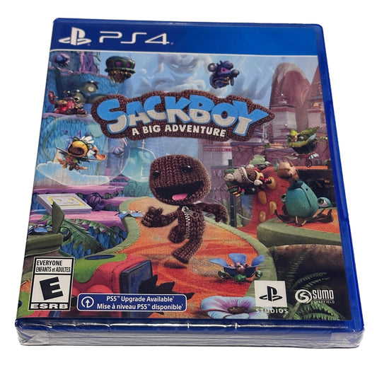 Sackboy a Big Adventure Sony PS4 Playstation 4 & PS5 Playstation 5 Upgrade Factory Sealed