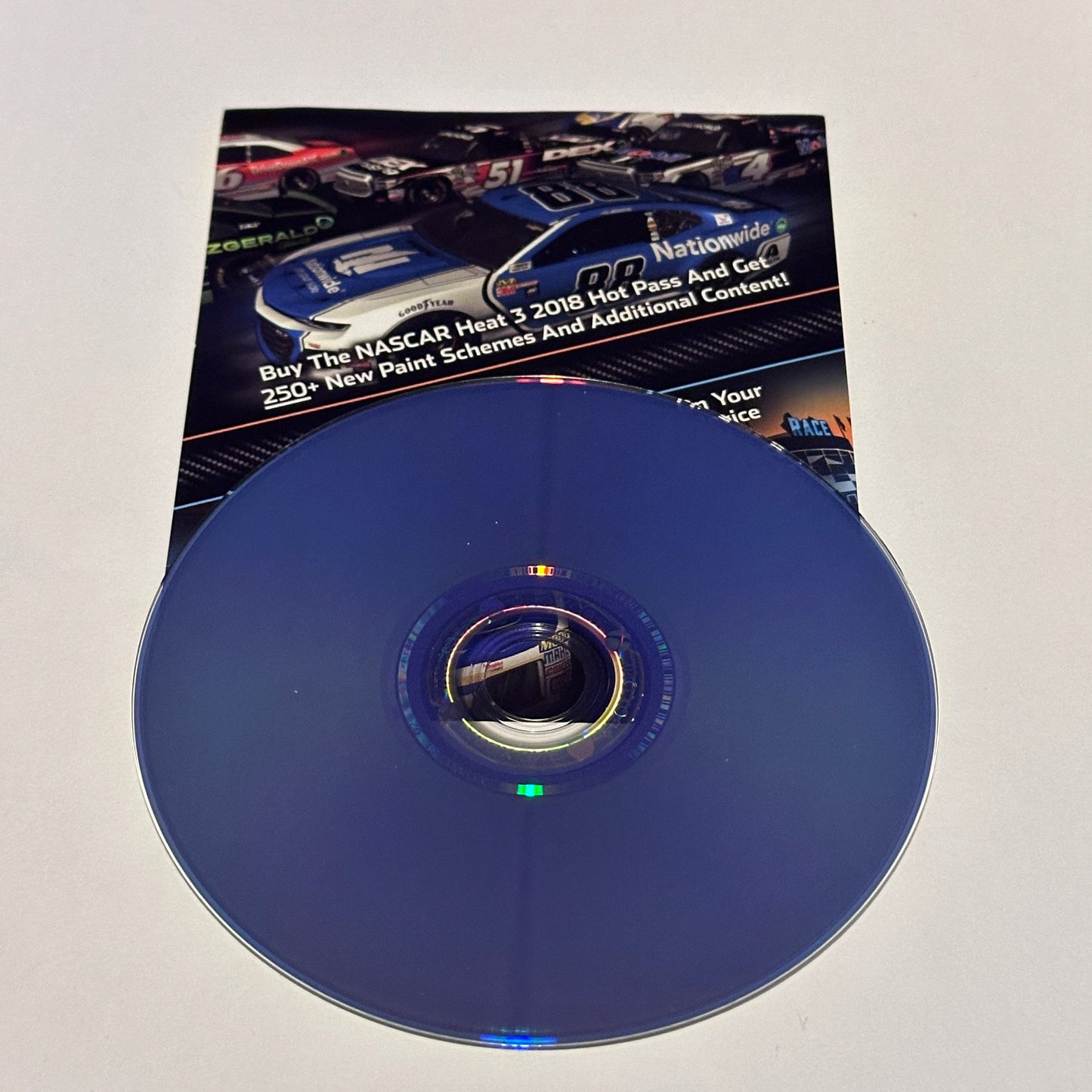 Nascar Heat 3 Xbox One Loose Disc & Codes