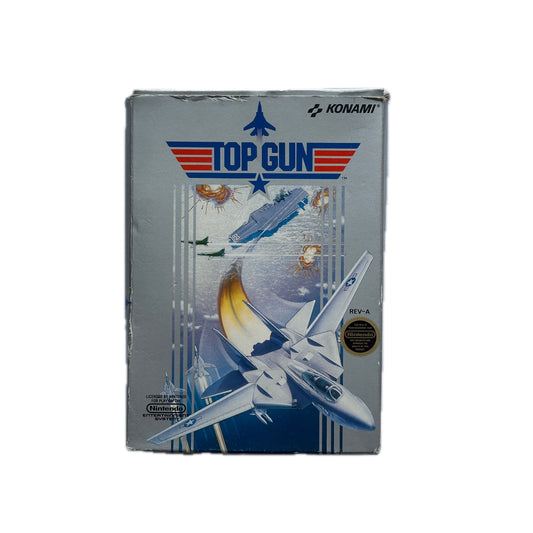 Top Gun NES Nintendo Entertainment System Complete in Box