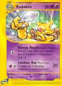 Kadabra 94/165 Reverse Holo Pokémon E-Series Expedition Raw