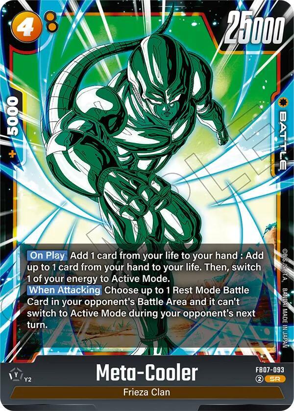 Meta-Cooler SR FB07-093 Dragon Ball Fusion World Raw