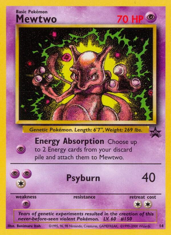 Mewtwo 14 WOTC Pokémon Promos