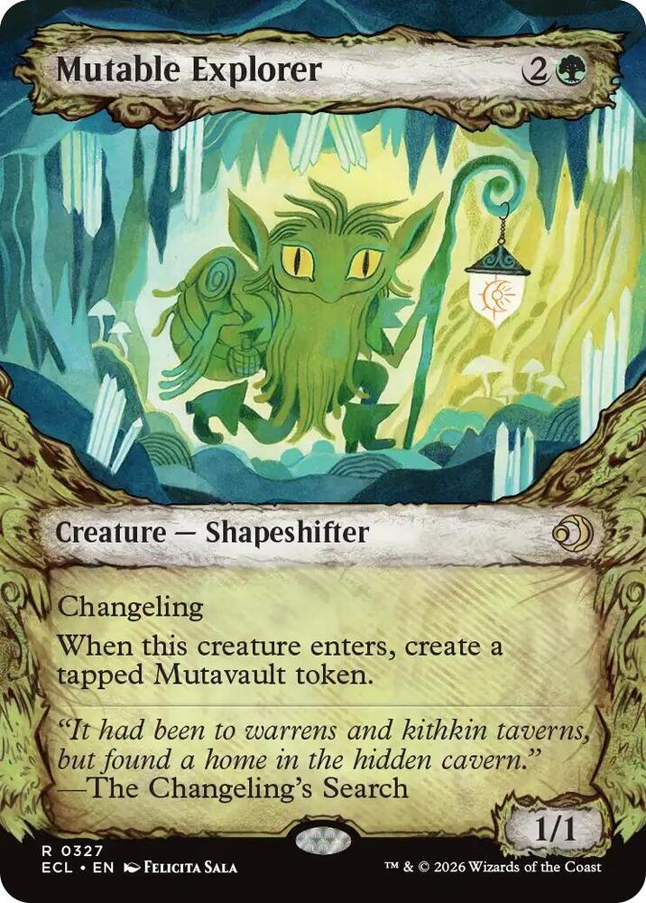 Mutable Explorer ECL 0327 Magic The Gathering Lorwyn Eclipsed