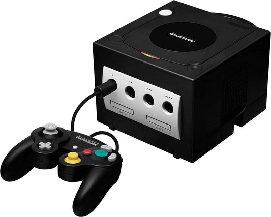 Nintendo Gamecube Jet Black DOL-001 Console Loose