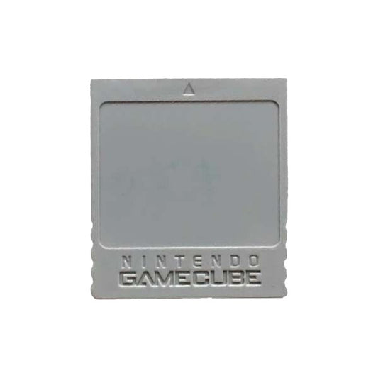 OEM Nintendo Gamecube Grey 4MB 59 Block Memory Card