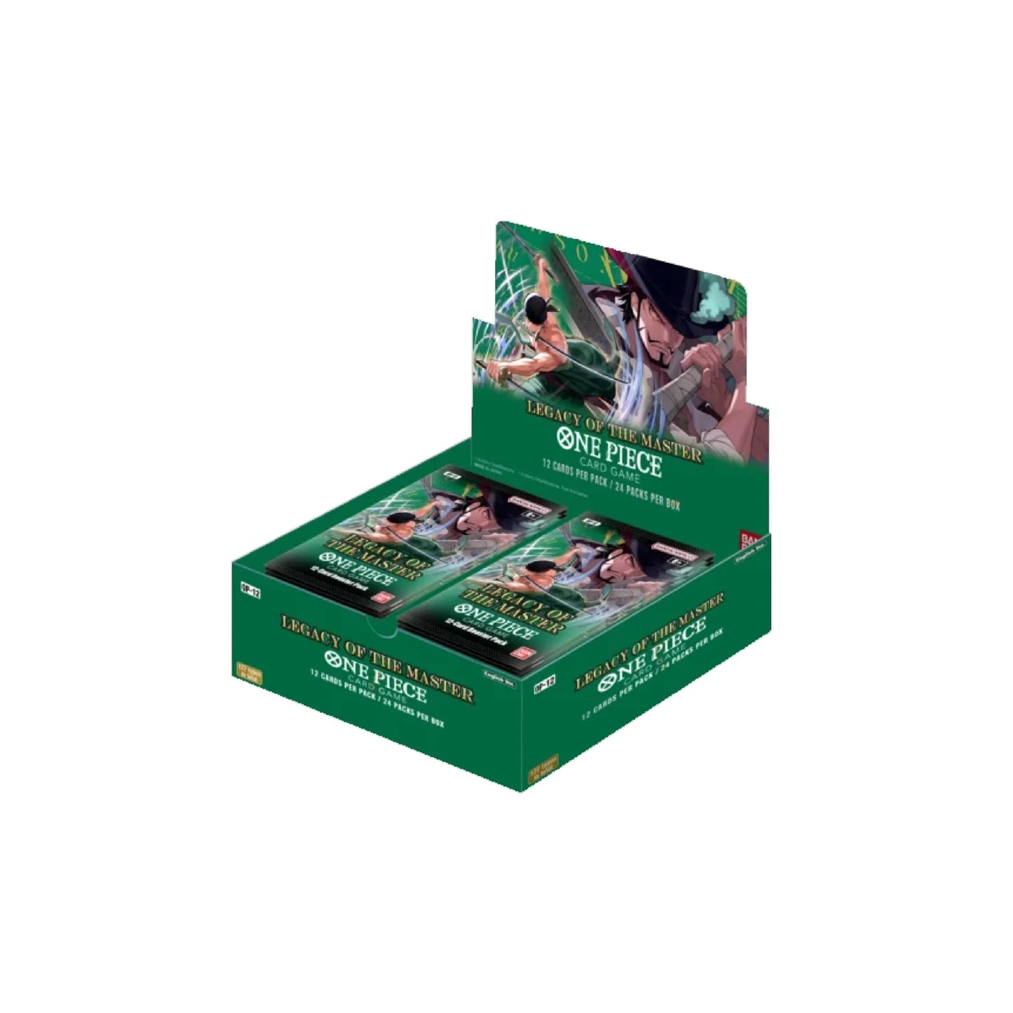 Legacy of The Master OP12 Booster Box Sealed One Piece TCG