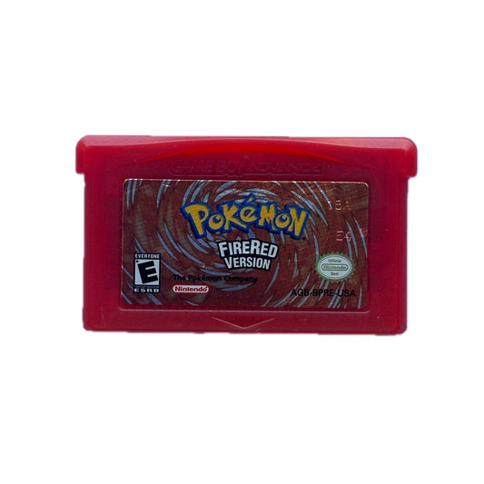 Pokémon Fire Red Version GameBoy Advance Loose