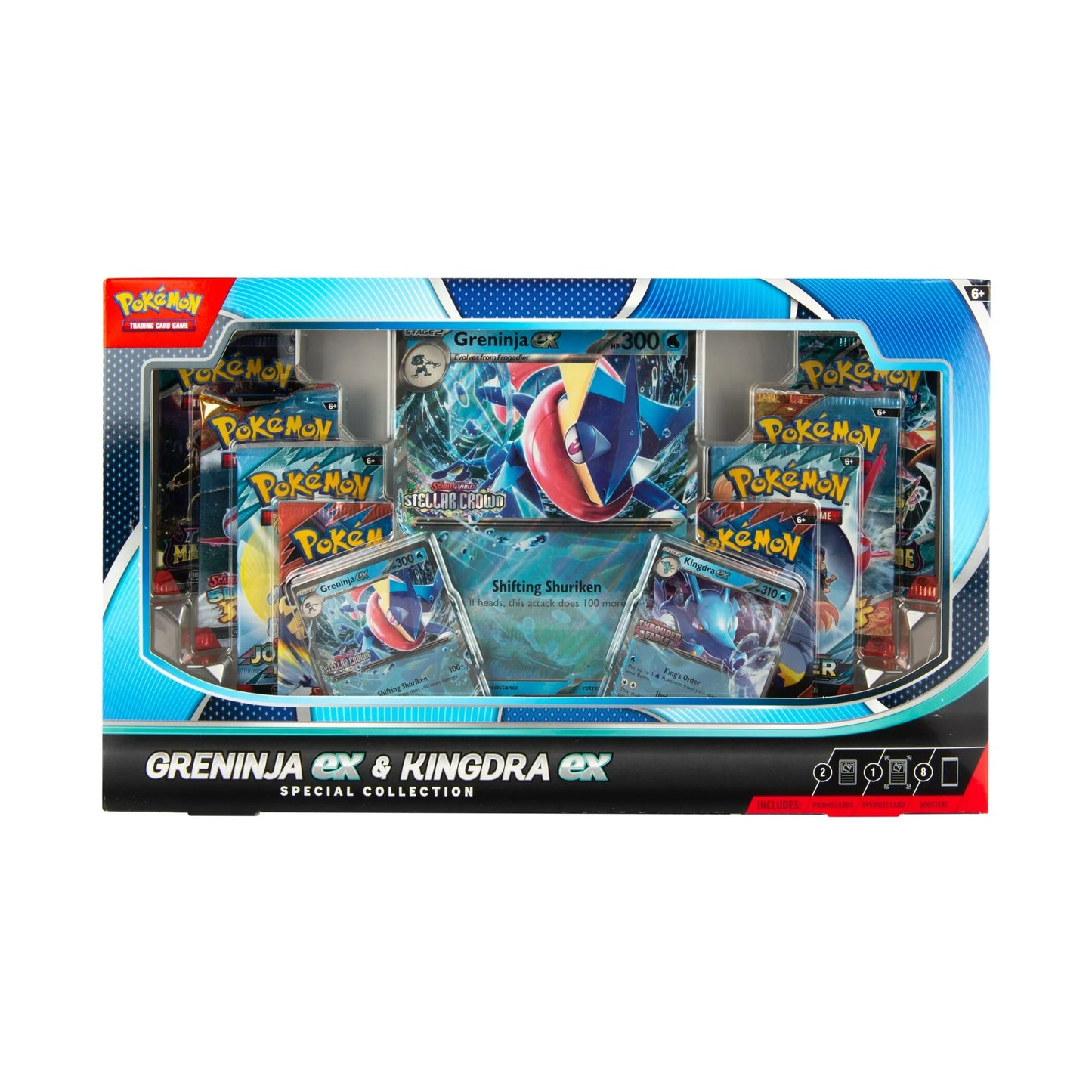 Pokémon Greninja EX & Kingdra EX Special Collection Box