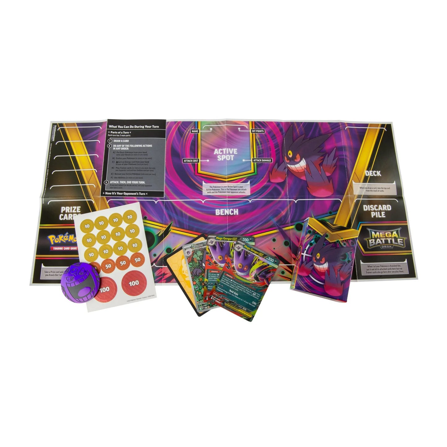 Pokémon Mega Gengar Mega Battle Deck