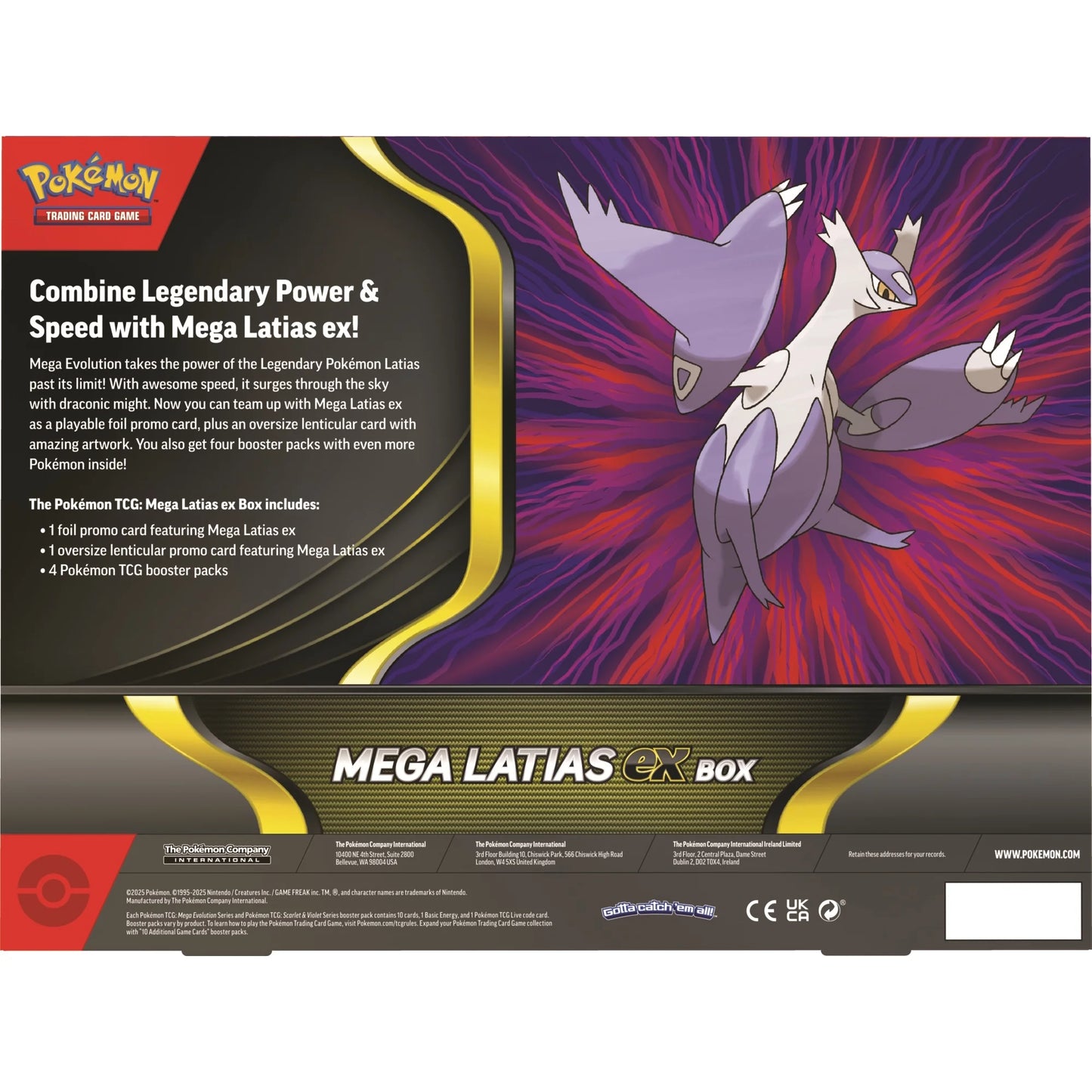 Pokémon Mega Latias EX Box